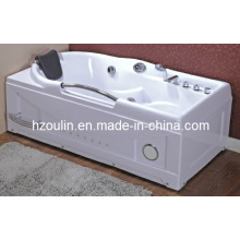 Banheira sanitária acrílica branca da massagem do redemoinho (OL-634)
